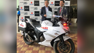 Suzuki Gixxer SF 250-Gurugram Police (2)