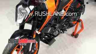 2020 BS6 KTM 200 Duke spy shot (2)