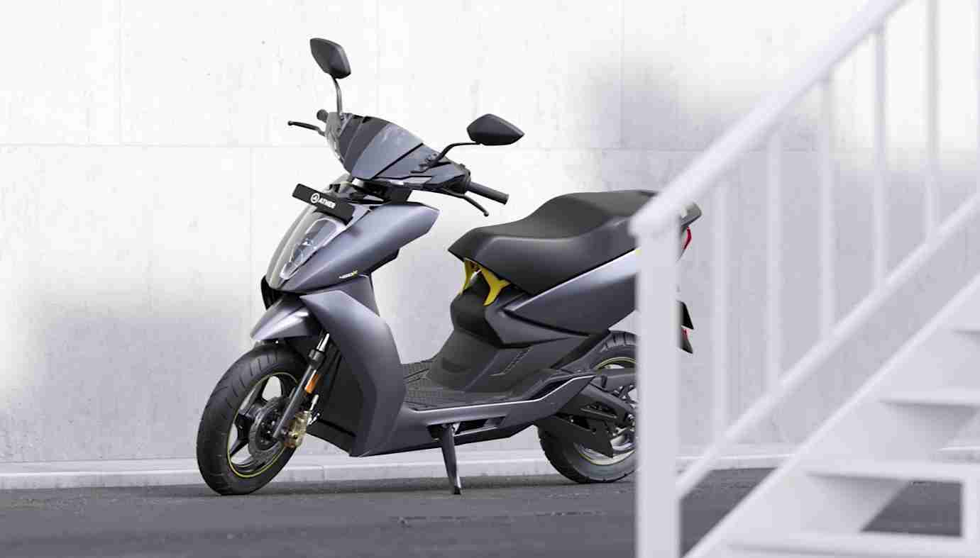 Ather 450X grey colour option