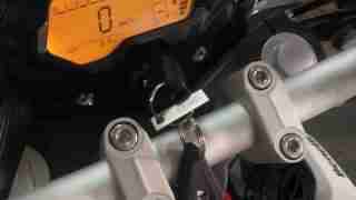 Benelli BN125 spy shot