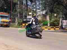 TVS electric scooter-spy shot