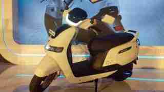 TVS iQUBE electric scooter