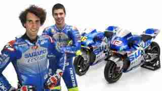 Alex Rins and Joan Mir 2020 Suzuki Ecstar MotoGP livery