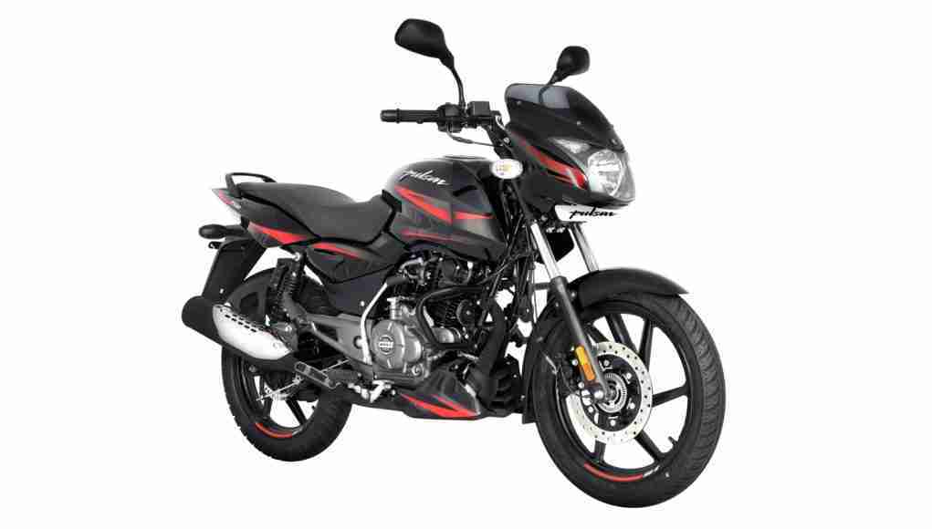 BS6 Pulsar 150 Black Red colour option