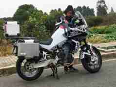 CFMoto MT-800 spy shot