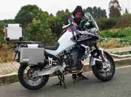 CFMoto MT-800 spy shot