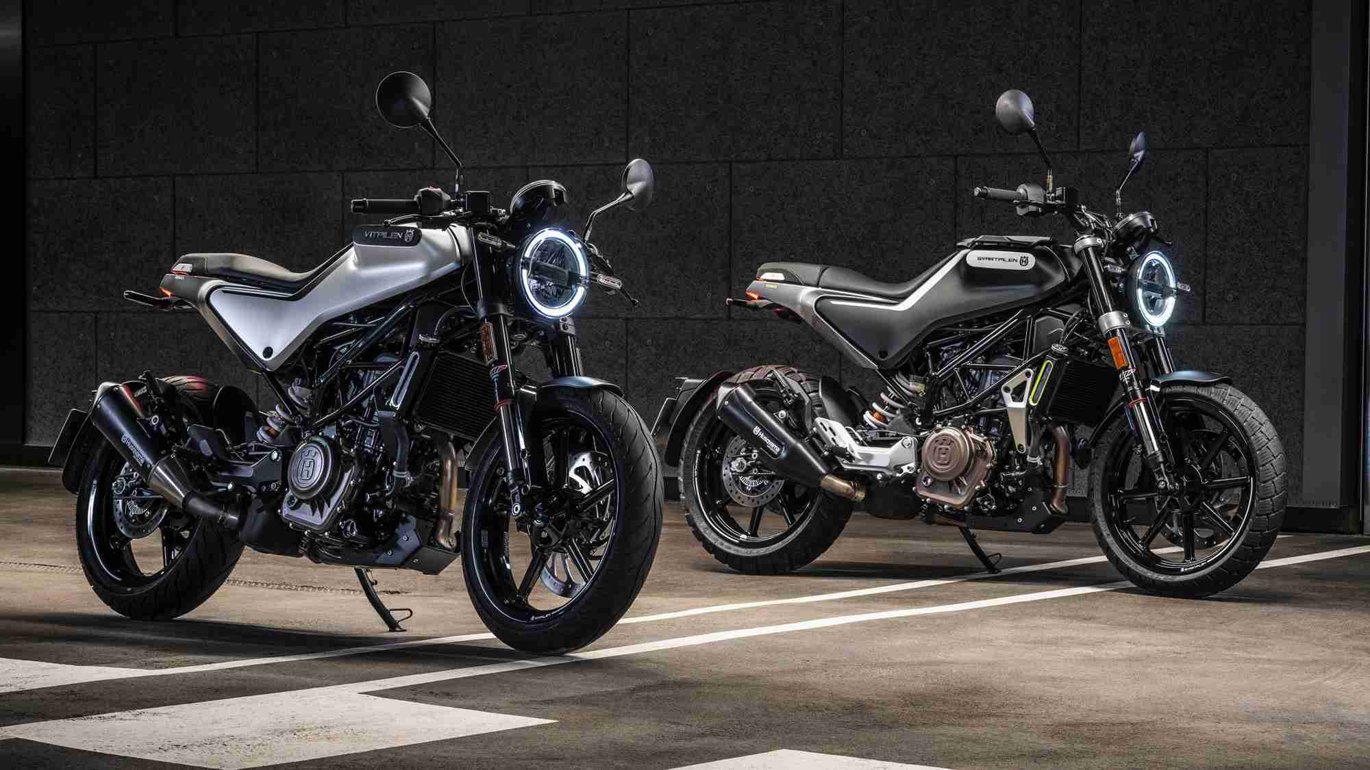 Husqvarna Svartpilen 250 and Vitpilen 250 India