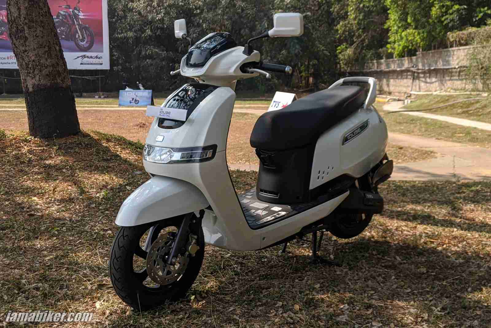 Review TVS iQube electric scooter