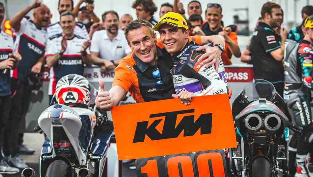 Albert Arenas takes KTM to 100 Grand Prix wins with Moto3 win