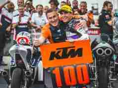 Albert Arenas takes KTM to 100 Grand Prix wins with Moto3 win