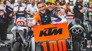 Albert Arenas takes KTM to 100 Grand Prix wins with Moto3 win