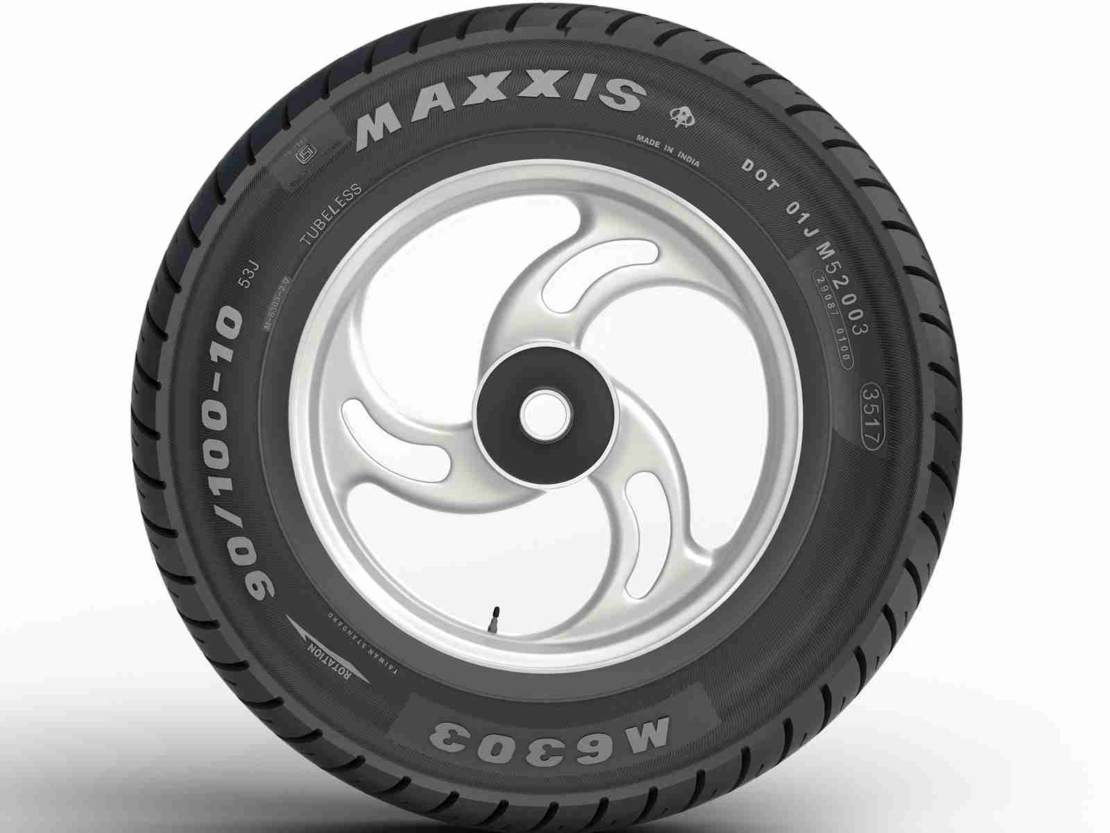 Maxxis tyres now factory fitted on BS6 Suzuki Access 125