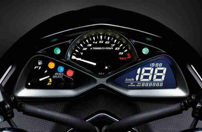 Yamaha Majesty S 155cc Maxi-Scooter Instrument Cluster
