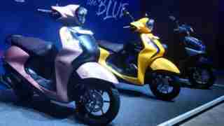 Yamaha Fascino 125 Fi colour options