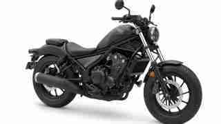 2020 Honda Rebel 500 colour option - Axis Gray Matte Metallic