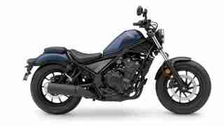 2020 Honda Rebel 500 colour option – Blue Jeans Matte Metallic