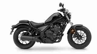 2020 Honda Rebel 500 colour option – Graphite Black