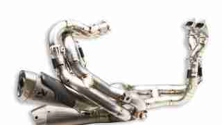 DUCATI ACCESSORIES Complete titanium exhaust system