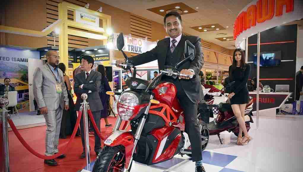 Electric bike Oki100 from Okinawa