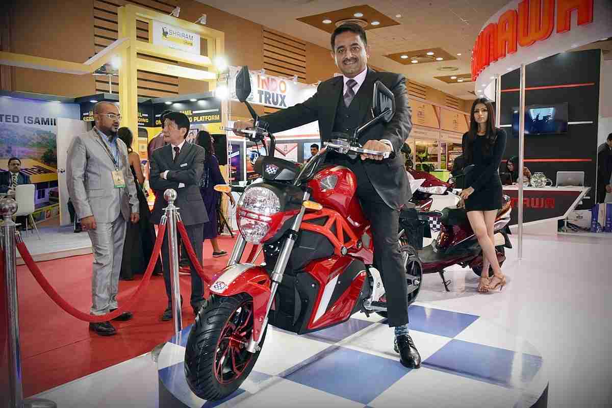 Electric bike Oki100 from Okinawa