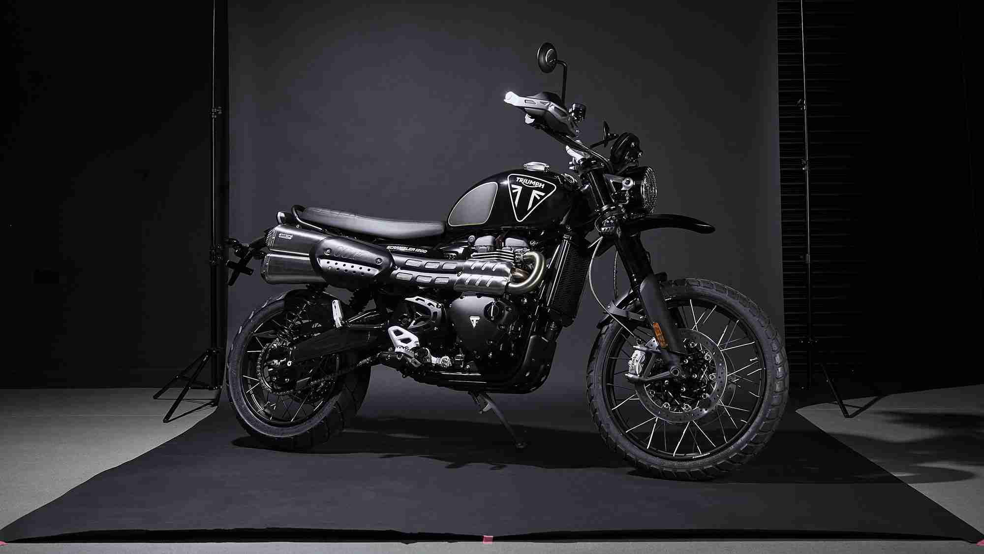 Limited edition Triumph Scrambler 1200 Bond Edition