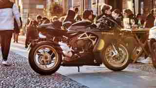 MV Agusta Superveloce 800 black HD wallpaper