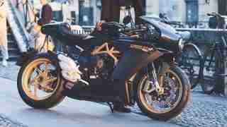 MV Agusta Superveloce 800 black HD wallpaper