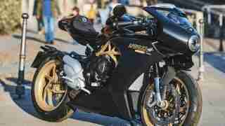 MV Agusta Superveloce 800 black HD wallpaper