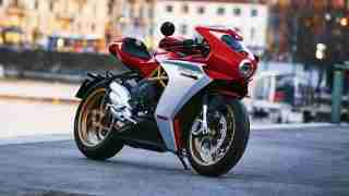 MV Agusta Superveloce 800 red HD wallpaper