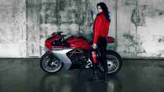 MV Agusta Superveloce 800 red HD wallpaper