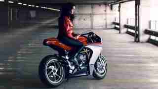 MV Agusta Superveloce 800 red HD wallpaper