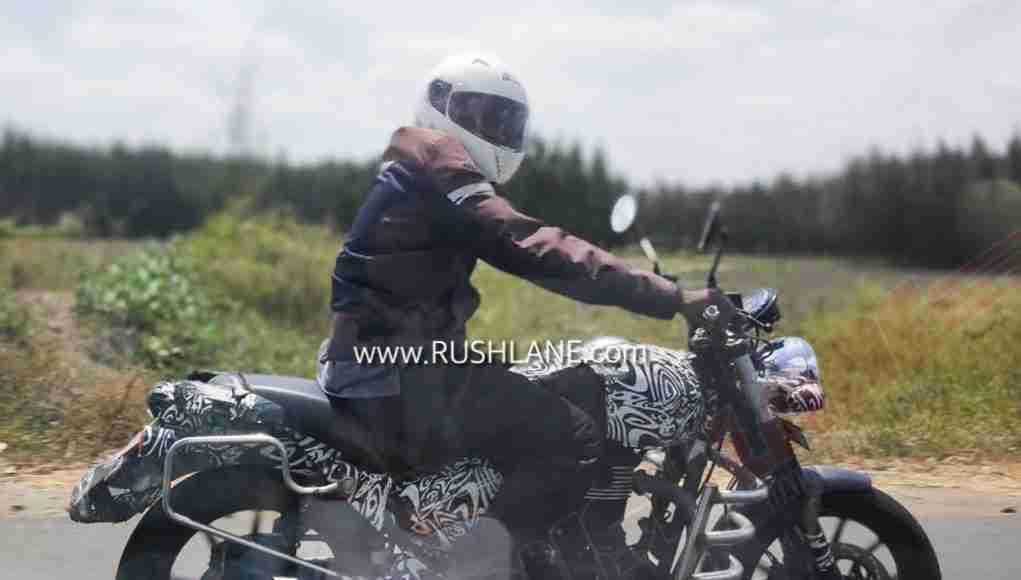 Royal Enfield Hunter Spy Images
