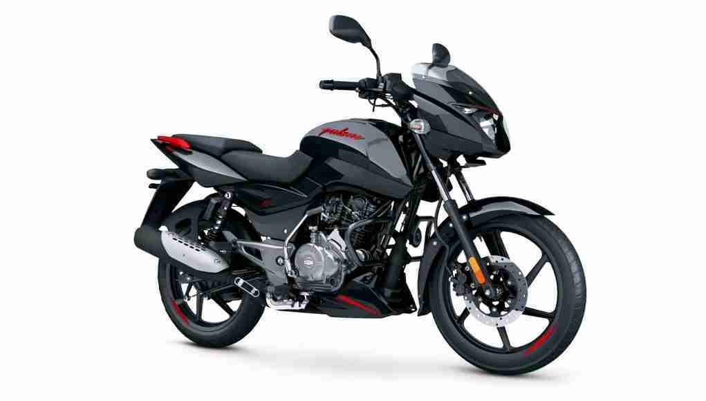 Pulsar 125 Split Seat black red colour option