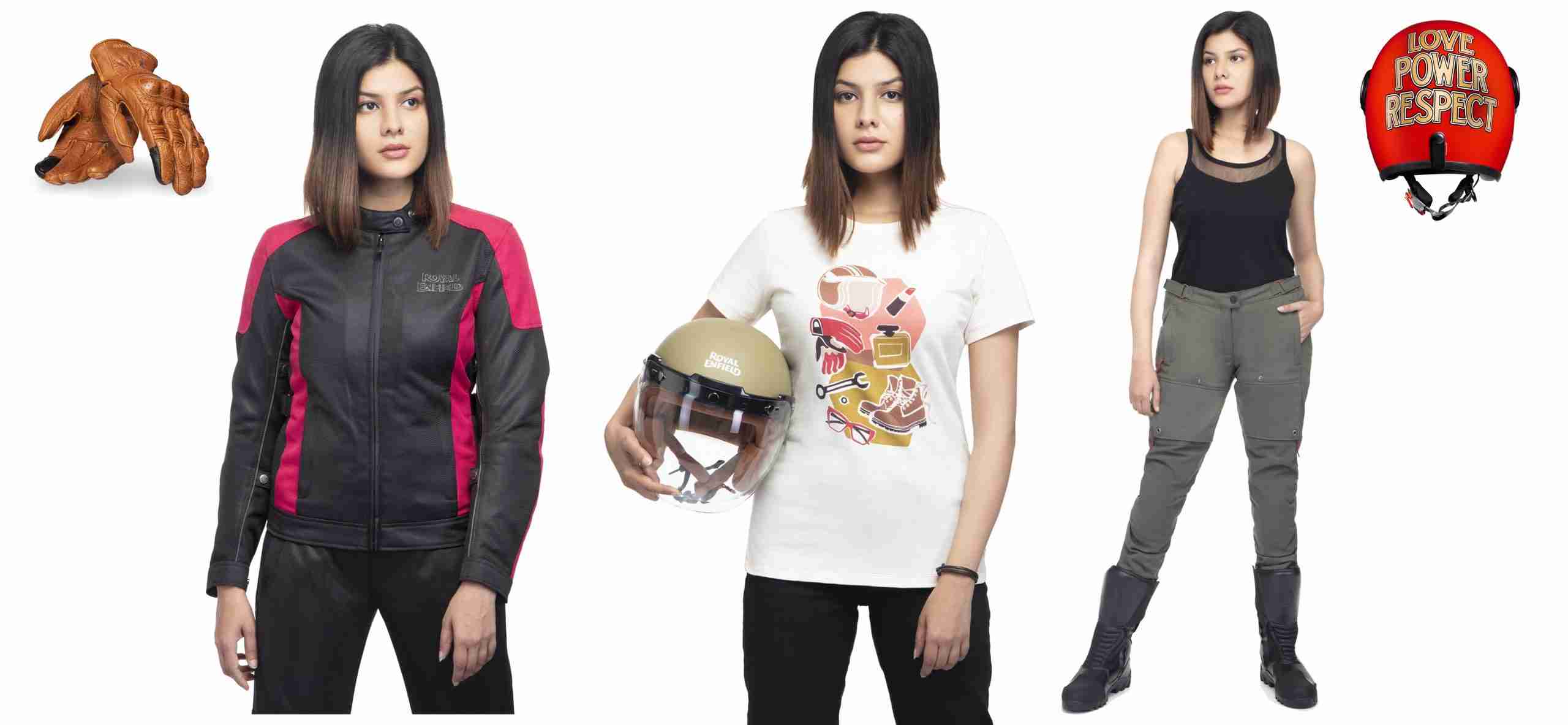 Royal Enfield women's apparel range