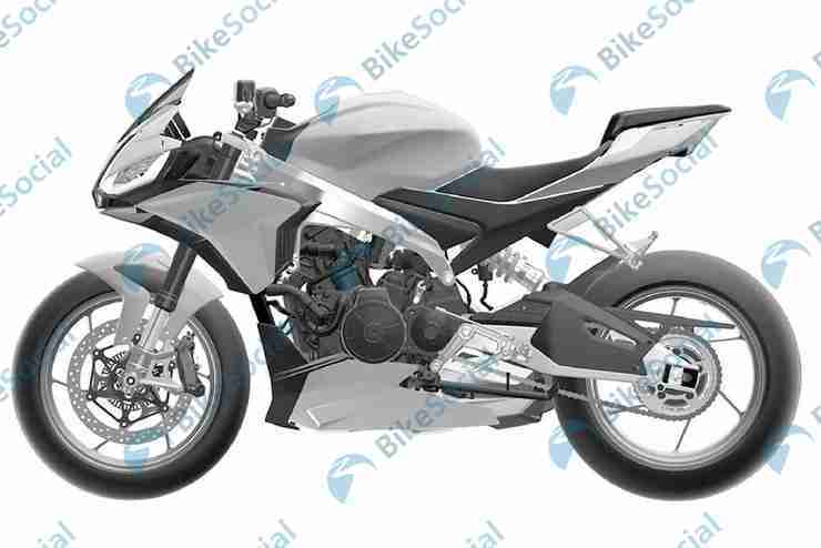 Aprilia Tuono 660 Patent Images