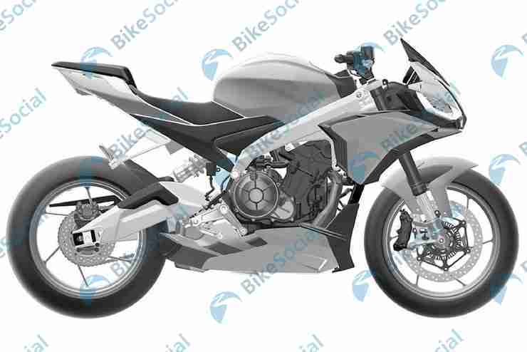Aprilia Tuono 660 Patent Images