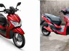Honda Moove & Hero Electric Dash