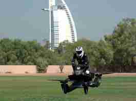 Hoversurf Dubai Police Hoverbike