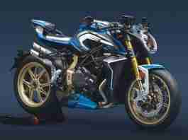 MV Agusta Brutale 1000 RR Blue & White M.L.