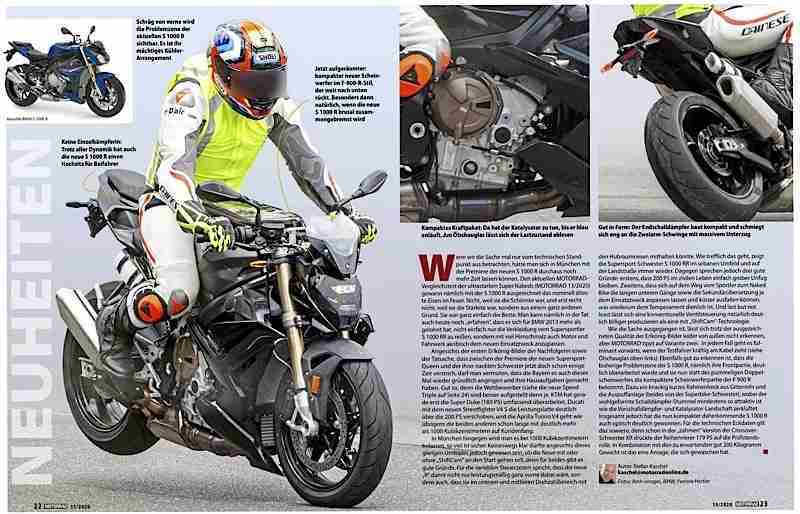 3032 BMW S 1000 R Spy Images