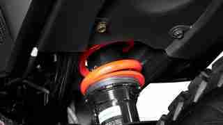 BS6 Hero XPulse 200 monoshock suspension