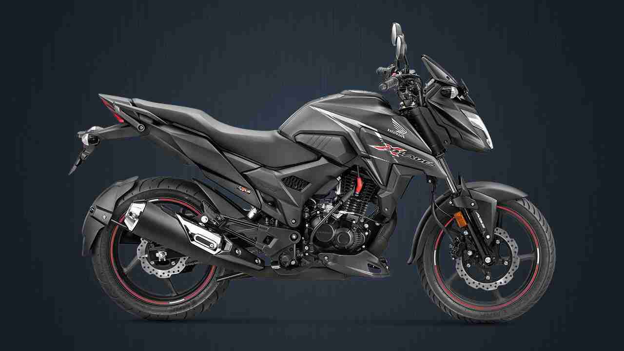 BS6 Honda X-Blade matte axis grey metallic colour option