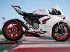 Ducati Panigale V2 White Rosso livery