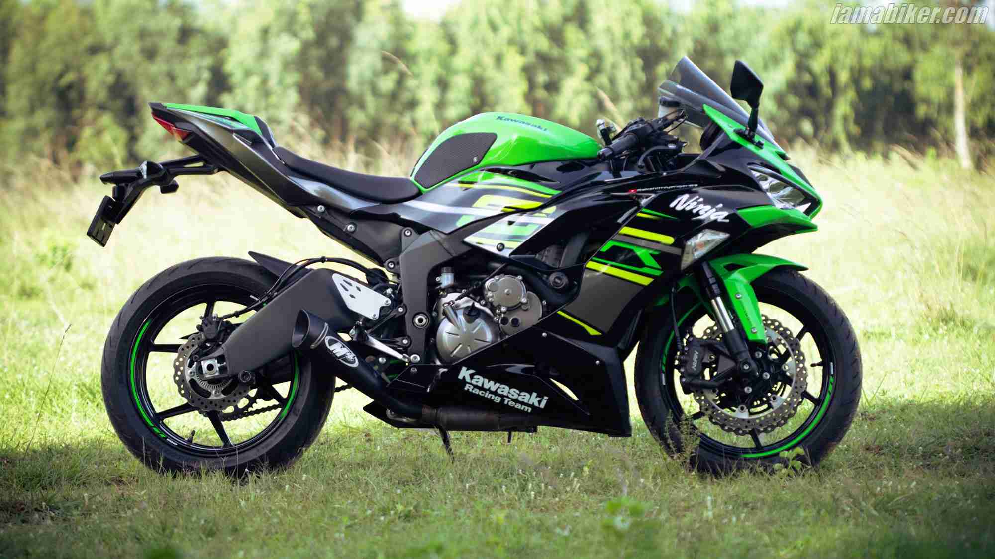 gård begrænse Grape Kawasaki Ninja ZX-6R HD wallpapers | IAMABIKER - Everything Motorcycle!