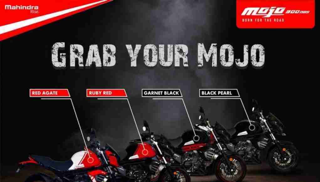 BS6 Mahindra Mojo Colours