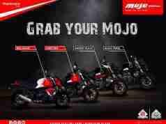 BS6 Mahindra Mojo Colours