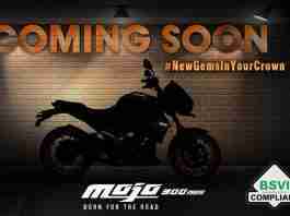 Mahindra Mojo 300 ABS BS6 Teaser