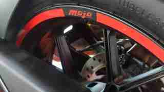 Mahindra Mojo 300 ABS BS6 tyres