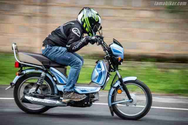 TVS XL100 Comfort review and features