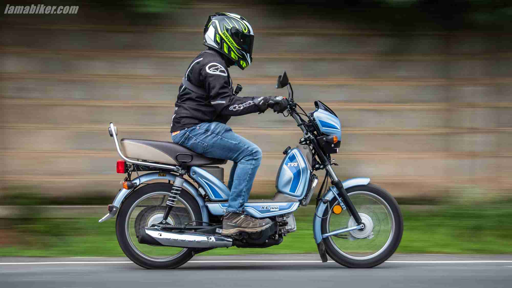 TVS XL100 Comfort review and features